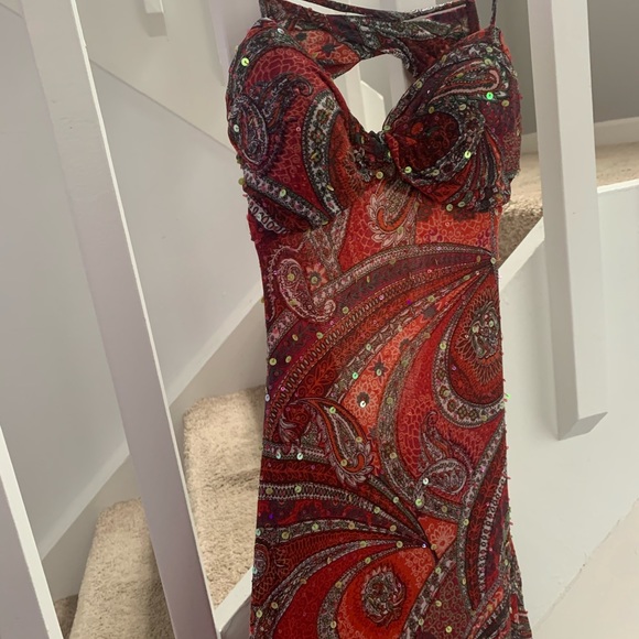 Maxi dress/ gown BCBG Maxazria - Picture 8 of 13